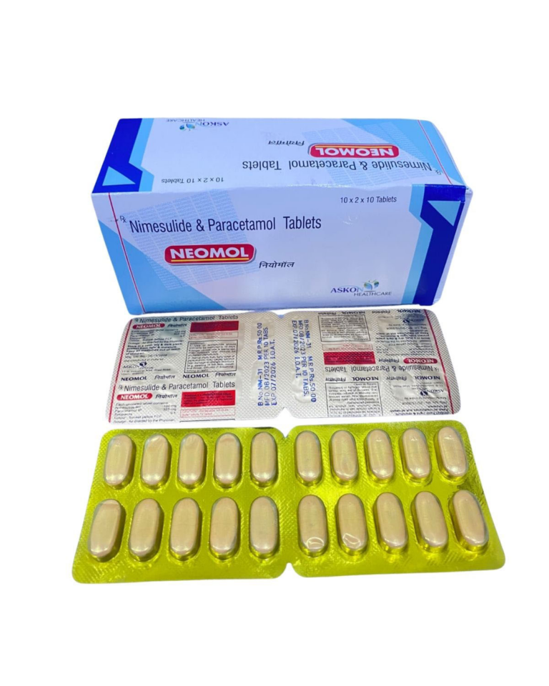 Nimesulide & Paracetamol Tablets Nimesulide & Paracetamol Tablets (Neomol)
